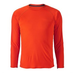 Long Sleeve Red Marathon T-...