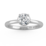 Round Halo Engagement Rings