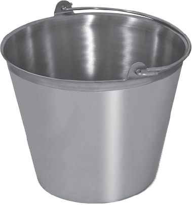 4 Gallon Stainless Steel Pail