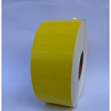 Thermal shelf ticket roll Yellow