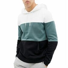WholesaleÂ Duo Tone Modish Varsity Hoodies