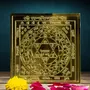 Lagna Vighna Yantra Golden Plated