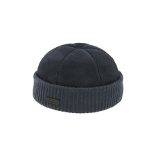 LORO PIANA Snow Wonder Genuine Shearling &amp; Cashmere Beanie, Main, color, M0HICARBON GREY