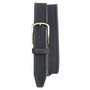 JOHNSTON &amp; MURPHY Perforated Suede Belt, Main, color, NAVY