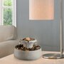 Külle Resin Peaktop - Tabletop Fountain with Light