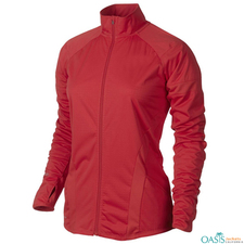 CREAMY RED SPORTS JACKET