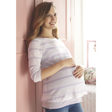 Blooming Marvellous Stripe Nursing Top - nursing tops - Mothercare
