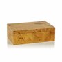 Almeda Burl Wood Design Decorative Box