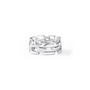 BERNARD JAMES Troy Signature Link Sterling Silver Ring Set, Main, color, SILVER