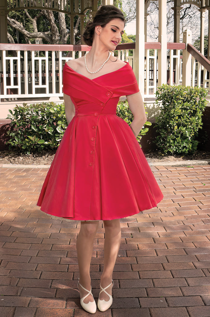 D'Amour L'Avenue Dress (Red)