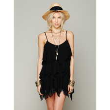 Free People Cascades Of Ruffles Tunic