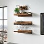 Gilda Solid Wood Wall Mounted Wine Glass Rack
