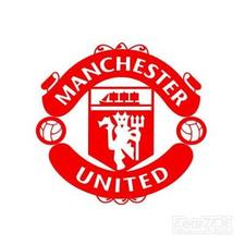 1x Manchester United V1 Football Window Boot Vinyl Decal