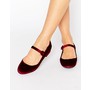 New Look Velvet Mary Jane