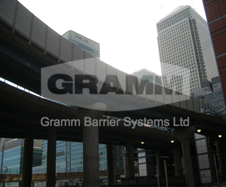 Aluminium acoustic barriers