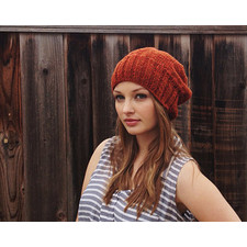Slouchy Knit Beanie // Heathered Textured Off by TheBirdTales