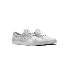 The Sutter Sneaker in White Palm