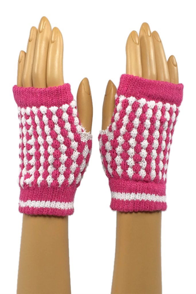 Pink and White Checkered Wr...