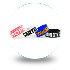 custom rubber wristband