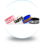 custom rubber wristband