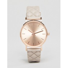 New Look Quilted Strap Watch