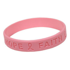 Breast Cancer Awareness Wristbands 