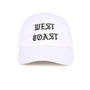 The West Coast Dad Hat in White