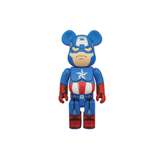 MEDICOM TOY - BE@RBRICK CAPTAIN AMERICA 400％ BE@RBRICK CAPTAIN AMERICA 400％ – MCT TOKYO