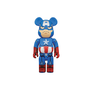 Captain America x Medicom Toy 400% Bearbrick