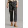 5 Pockets Non-stretch Strai...