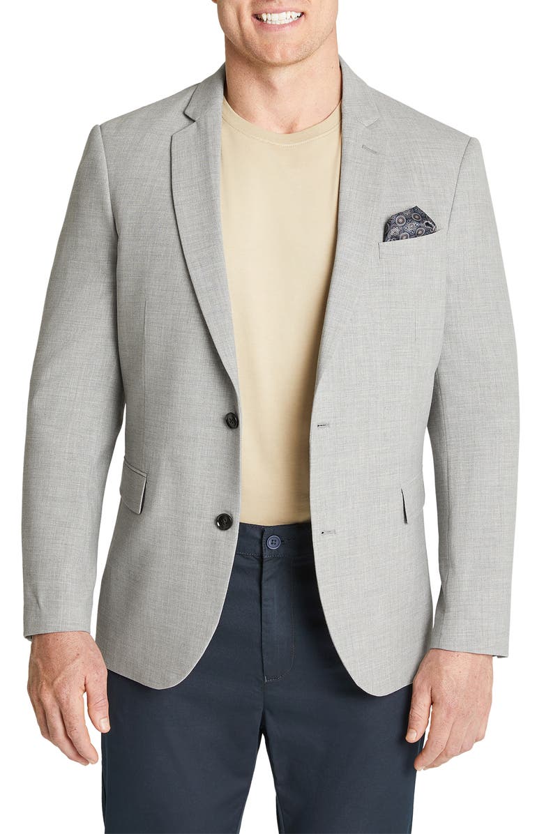 JOHNNY BIGG Castello Textured Blazer, Main, color, GREY