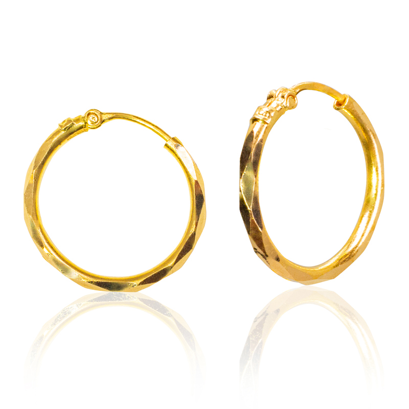 Classic Gold Hoop Earrings