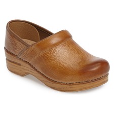 'Professional' Clog, Main, color, HONEY DISTRESSED LEATHER