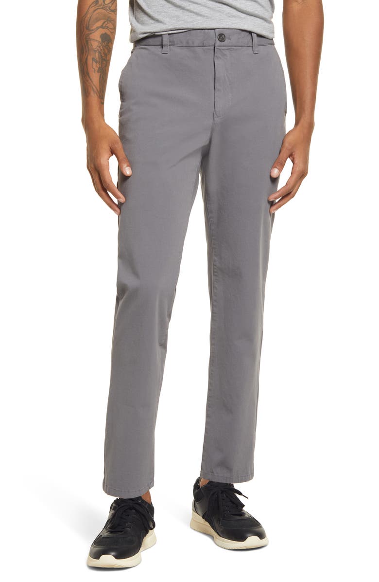 Stretch Washed Chino 2.0 Pants, Main, color, GRAPHITES