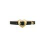 Streets Ahead Heart Belt in Black &amp; Brass | REVOLVE