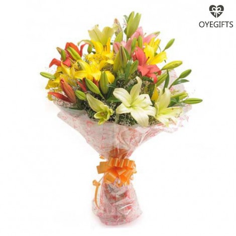 Shop Online Exotic Mix Flowers from OyeGifts
