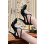 Envy Stiletto High Heels (Black)