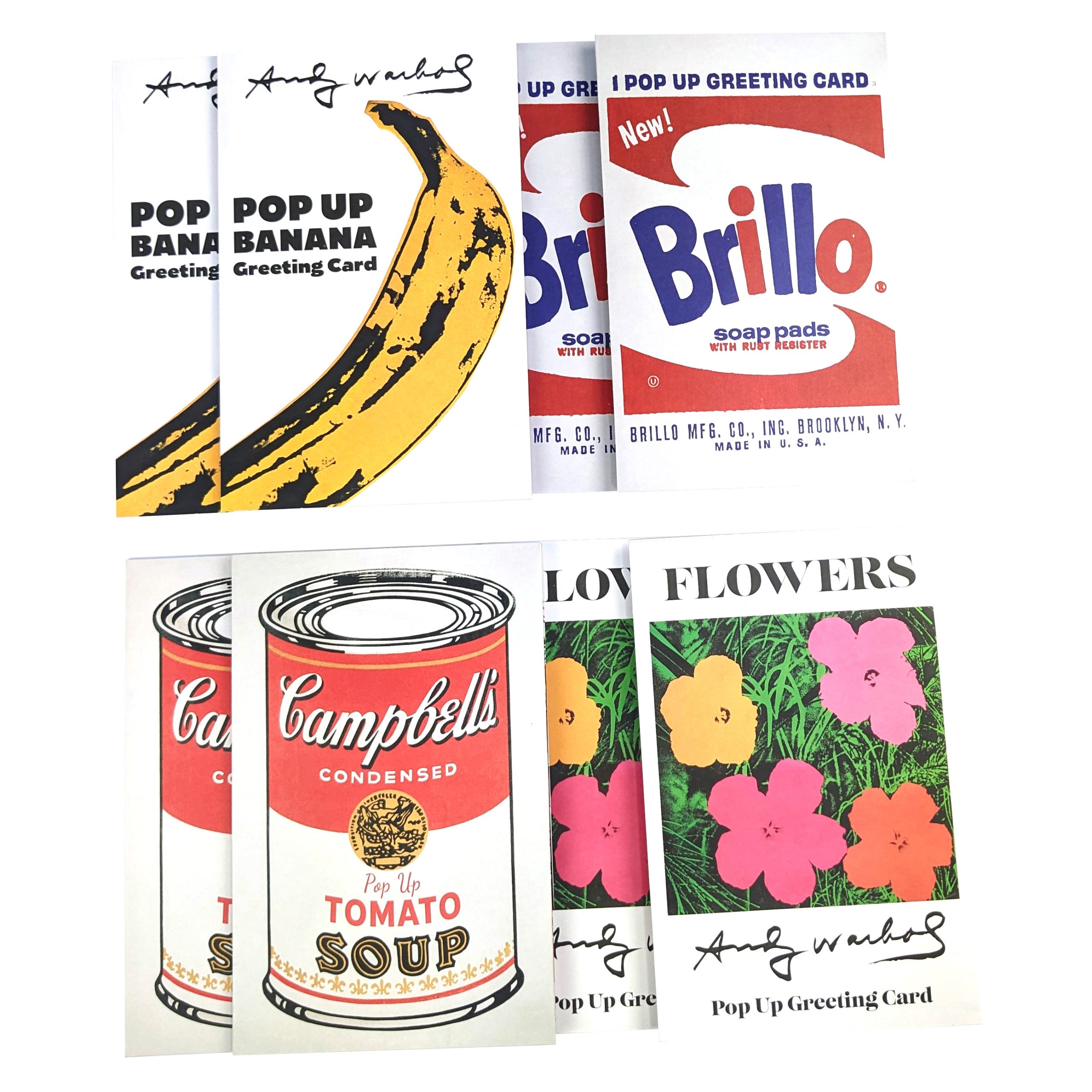 Andy Warhol Pop Up Greeting Cards
