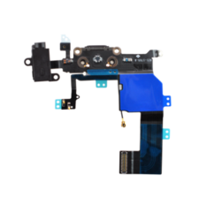 iPhone 5c Audio and Dock Connector Flex Cable Black