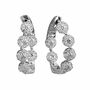 Diamond Halo Inside Out Earrings