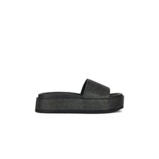 Steve Madden Kasper Slide in Black | REVOLVE