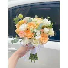 Fresh Tangerine Theme Bridal