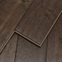 125mm x 18mm x random lengths Coffee Handscraped Oak Lacquered Rustic Grade Solid Wood Flooring
