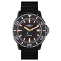 SHINOLA Sea Creatures Woven Strap Watch, 40mm, Main, color, BLACK