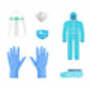 ppe kit gloves masks from t...