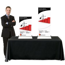 Make a Statement With the Expo Pro Tabletop Retractable Banner Stand