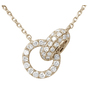 An 18k Yellow Gold Diamond Pendant