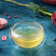 Organic Green Tea With Rose