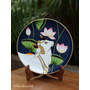 Pichwai Handpainted Wall Plate - 10"