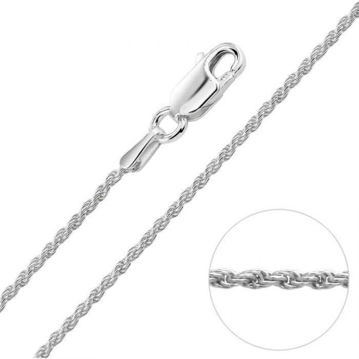 Sterling Silver 1.2mm Rope ...